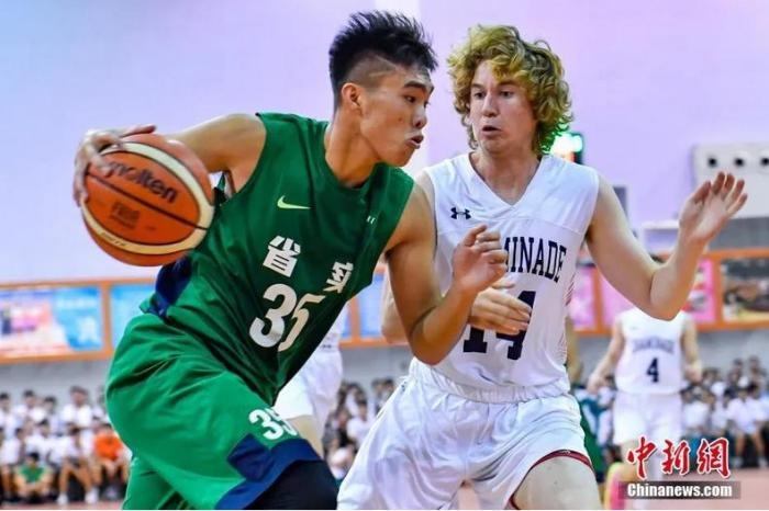 　　資料圖：中美青少年籃球友誼賽。<a target='_blank' href='http://www.chinanews.com/'>中新社</a>記者 陳驥旻 攝