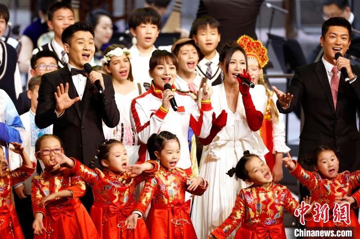 6日，“相約北京”奧林匹克文化節(jié)暨第22屆“相約北京”國際藝術(shù)節(jié)在京開幕。　<a target='_blank' href='/'>中新社</a>記者 富田 攝