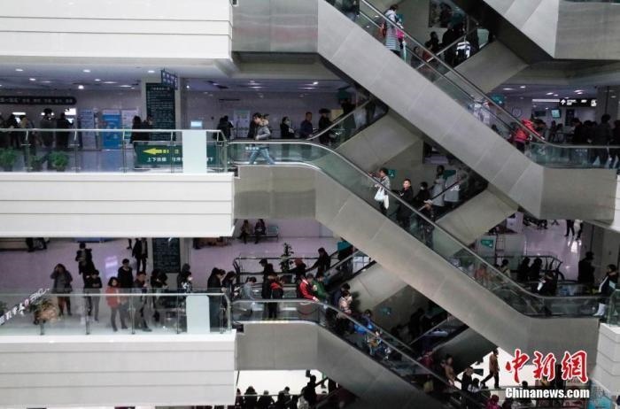 資料圖：某醫(yī)院門診樓。 <a target='_blank' href='/'>中新社</a>記者 殷立勤 攝
