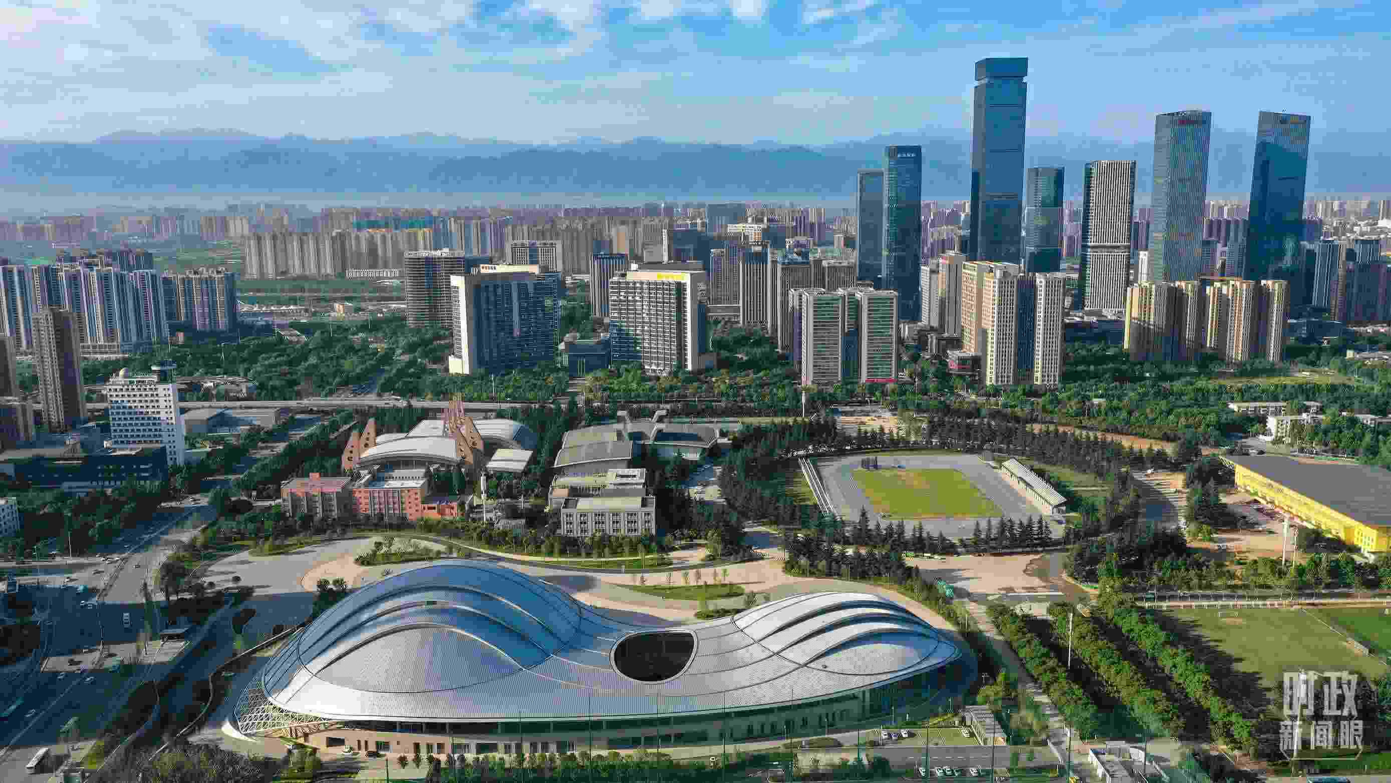 △西安高新區(qū)。（圖／視覺中國）