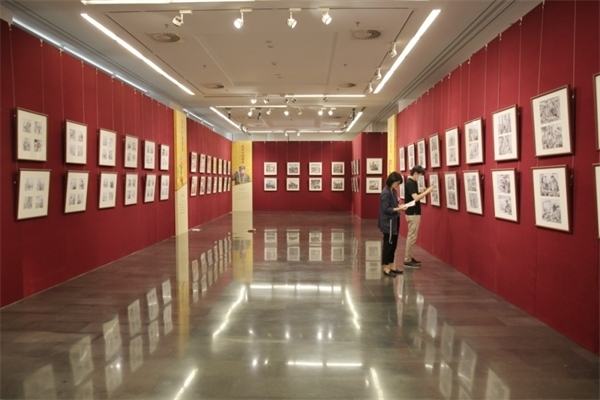 展覽現(xiàn)場。出版社供圖