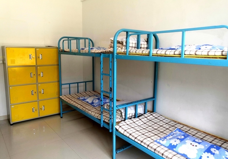 學生住宿午休的宿舍。人民網(wǎng)記者 孫博洋攝