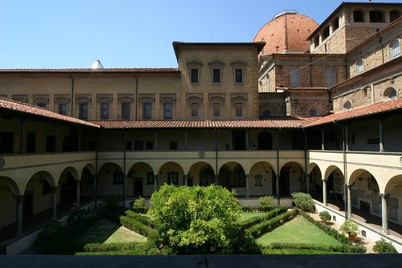 意大利美第奇洛倫佐圖書(shū)館。美第奇洛倫佐圖書(shū)館供圖