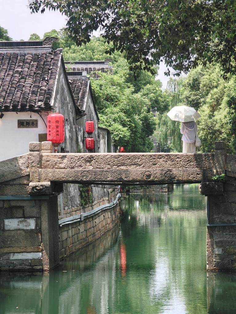 7月6日拍攝的平江歷史文化街區(qū)一景。新華社記者 楊依軍 攝