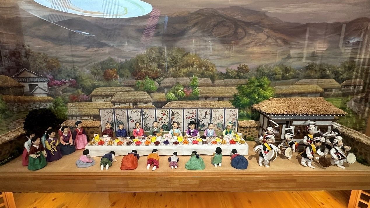 朝鮮族花甲禮展示。人民網(wǎng)記者 金洪花攝