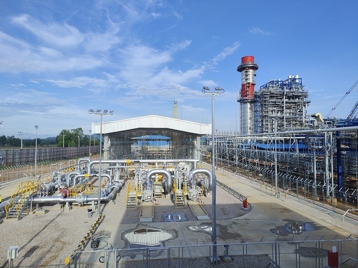 泰國新崗天然氣管道項目計量調壓站?？ì斎R 攝