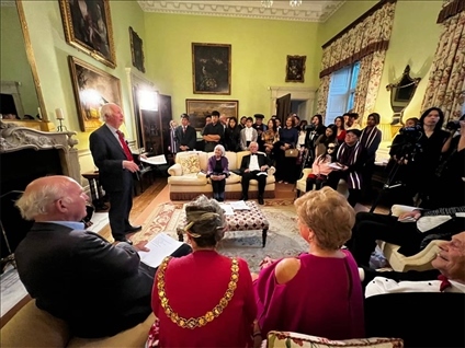 藝術(shù)節(jié)舉辦的人文交流活動(dòng)。主辦方供圖