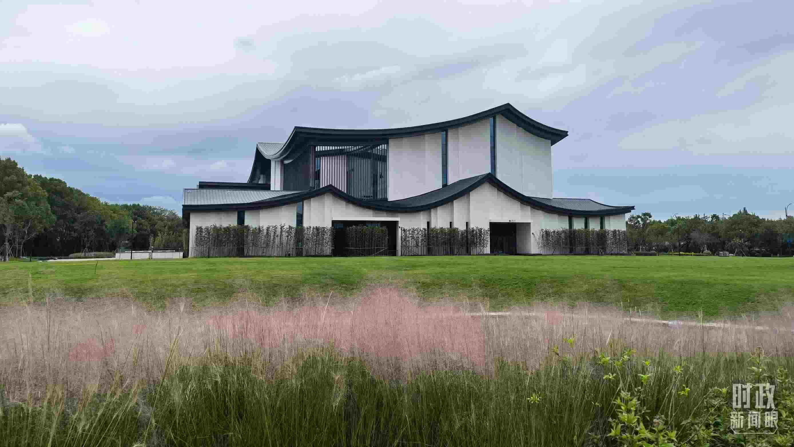 △浙東運(yùn)河文化園。（總臺(tái)央視記者石丞拍攝）