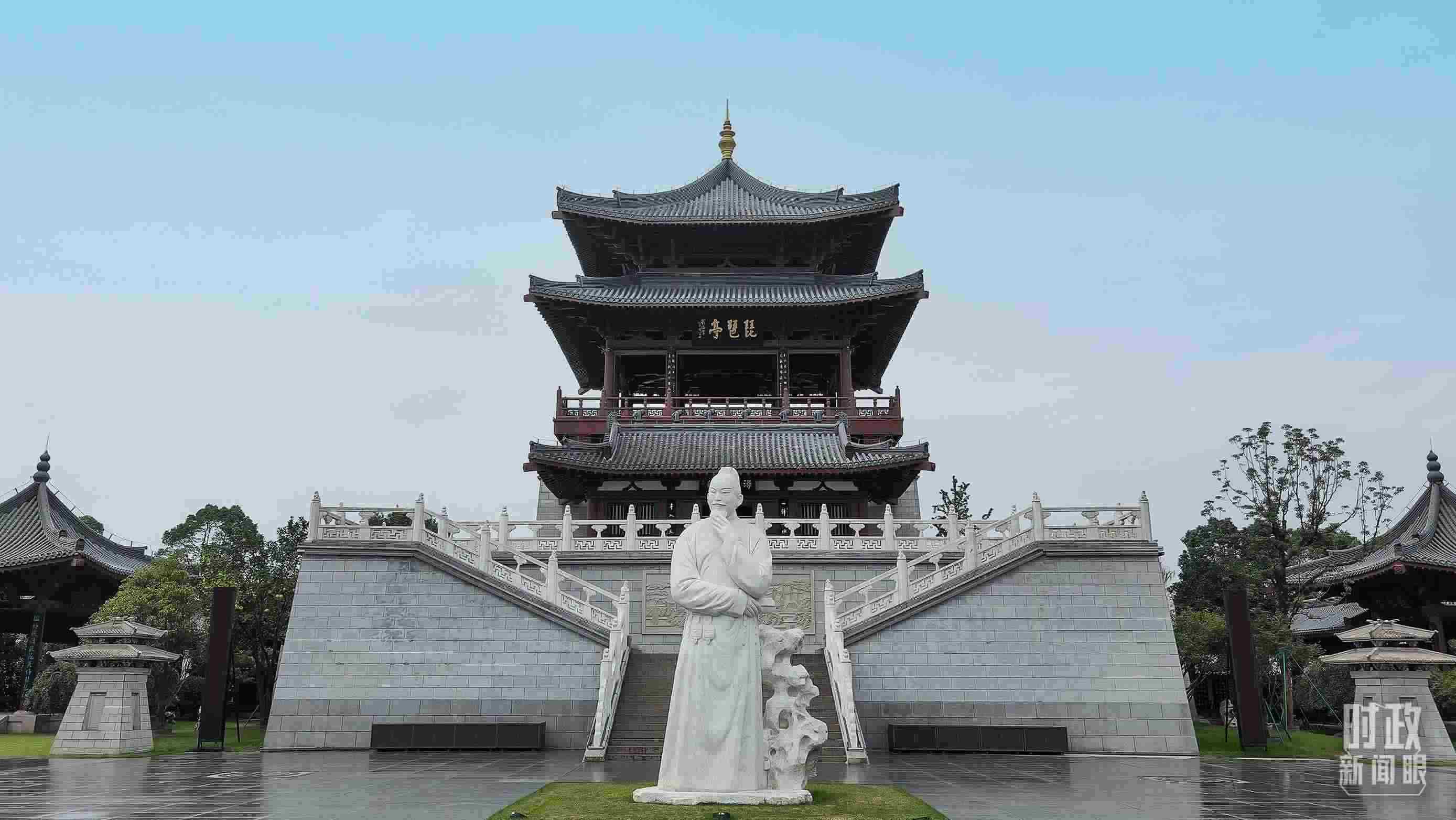 △琵琶亭。（總臺(tái)央視記者程鋮拍攝）