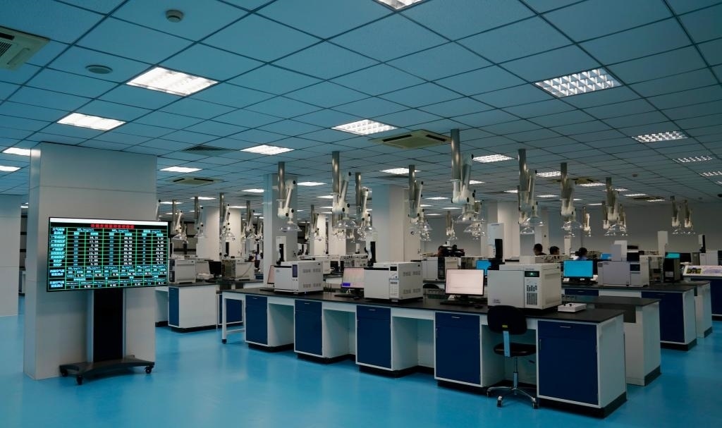 近日拍攝的公司檢驗(yàn)計(jì)量中心。新華社記者 胡晨歡 攝