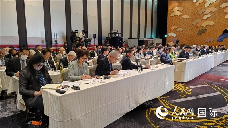 “一帶一路”倡議十周年國際研討會現(xiàn)場。人民網 蔣曉辰攝