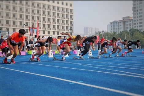 第59屆北京市中學(xué)生田徑運(yùn)動(dòng)會(huì)暨北京學(xué)生金奧運(yùn)動(dòng)隊(duì)田徑運(yùn)動(dòng)會(huì)。北京市教委供圖