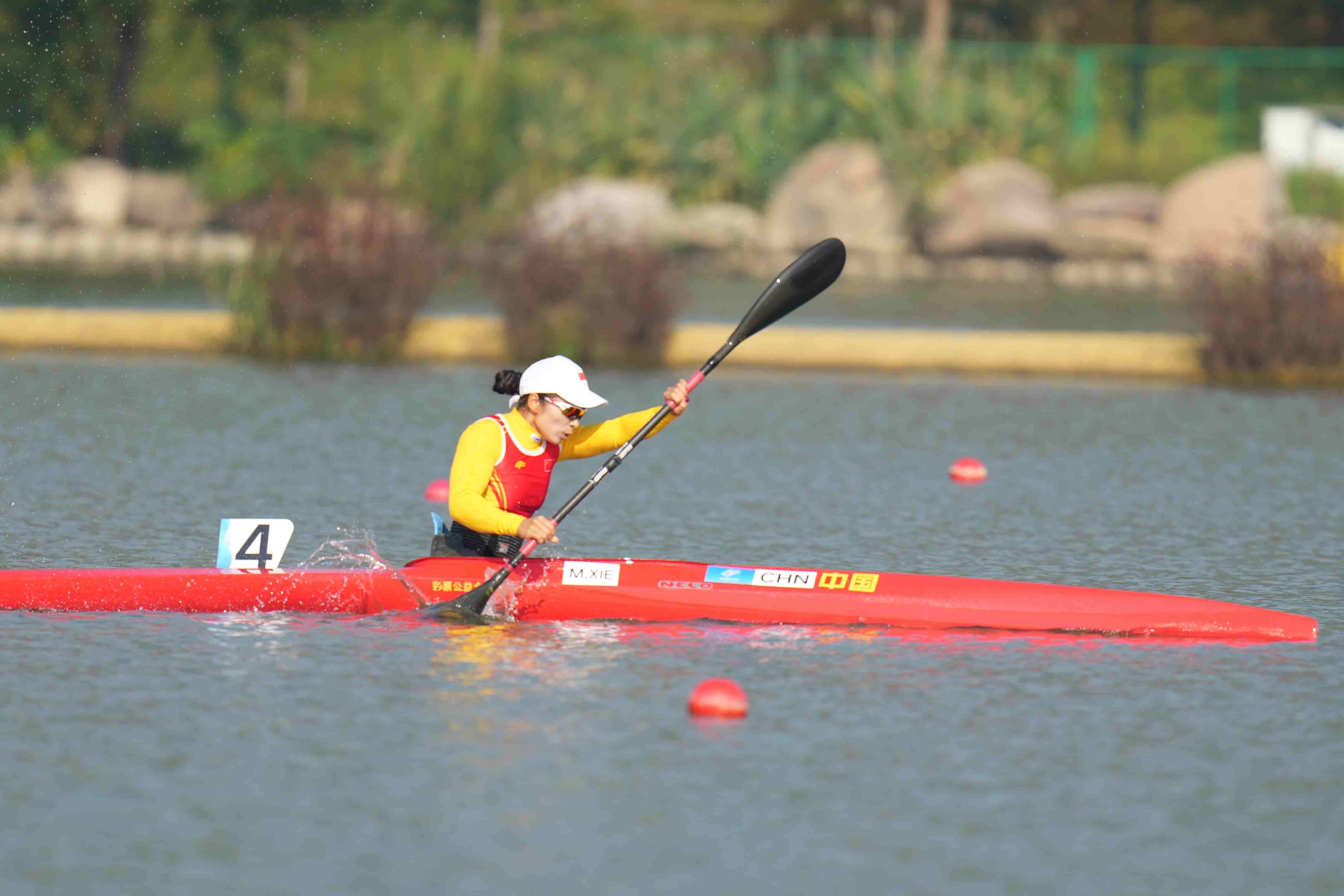 △2023年10月23日，中國(guó)選手謝毛三獲得本屆亞殘運(yùn)會(huì)首金。