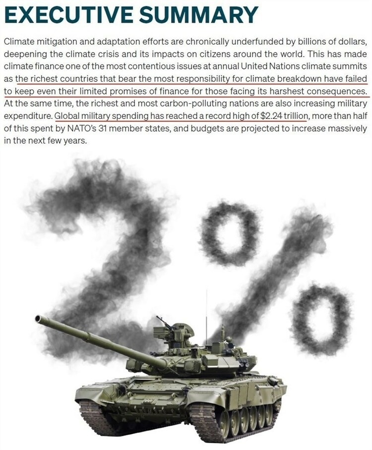 看看北約的“碳足跡”，就知道西方的氣候承諾有多扯