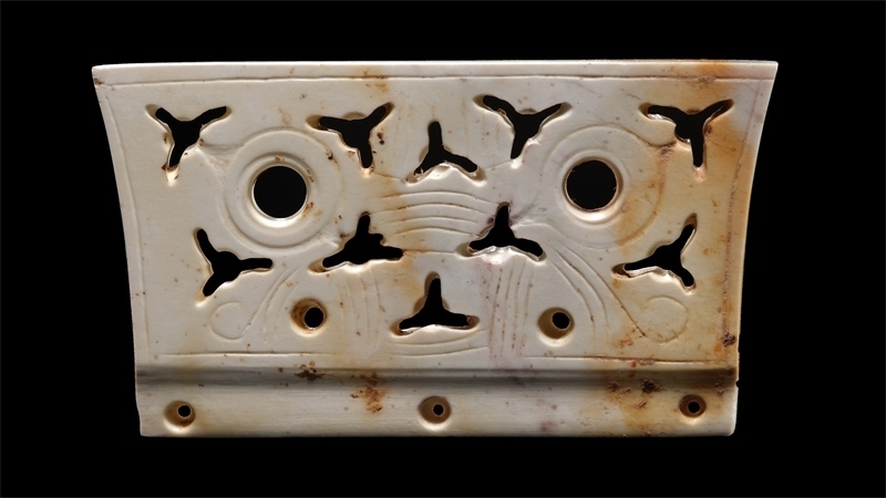 M106出土冠狀器。國家文物局供圖