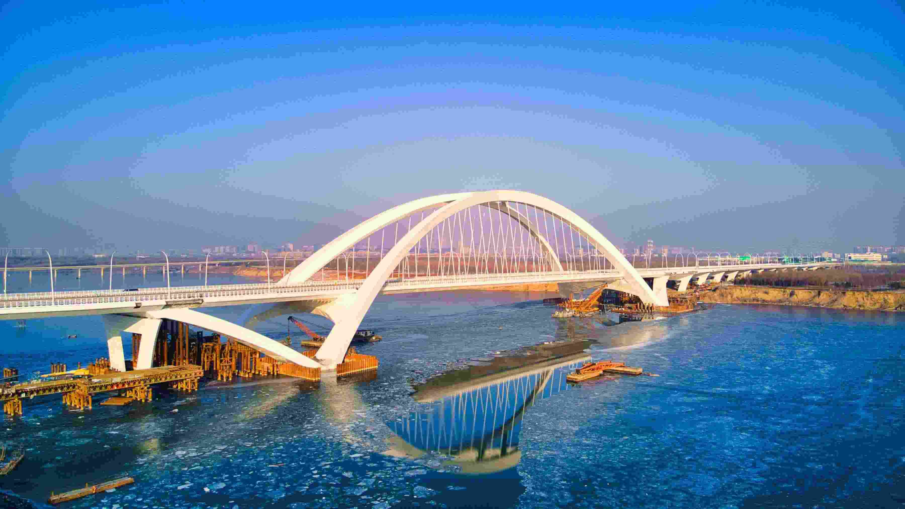 開通后的京雄大橋。受訪方供圖