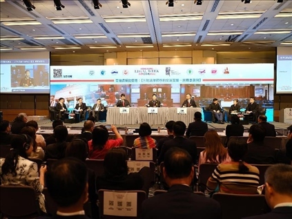 2023香港法律周，粵港澳三地聯(lián)合模擬庭審民商事案例，交流互鑒法律程序等問題。