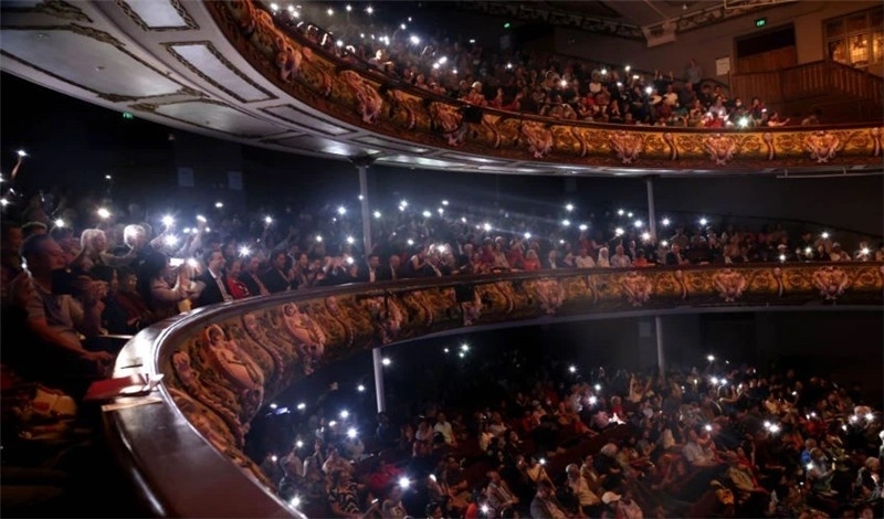 2024年“四海同春”慰僑訪演團亞太團新西蘭惠靈頓演出現(xiàn)場。圖片由陸欣讌、孟韜、葉勇提供