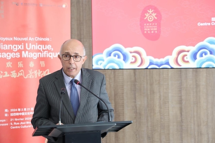 拉巴特文化藝術(shù)遺產(chǎn)復(fù)興協(xié)會(huì)主席德里希致辭?；艟z