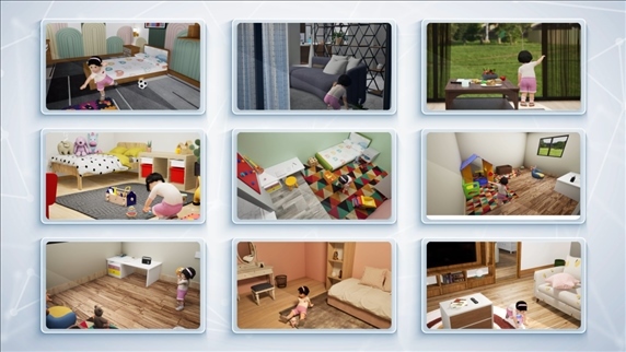 通用智能人“通通”可以自主應(yīng)對(duì)多變的場(chǎng)景。受訪者供圖