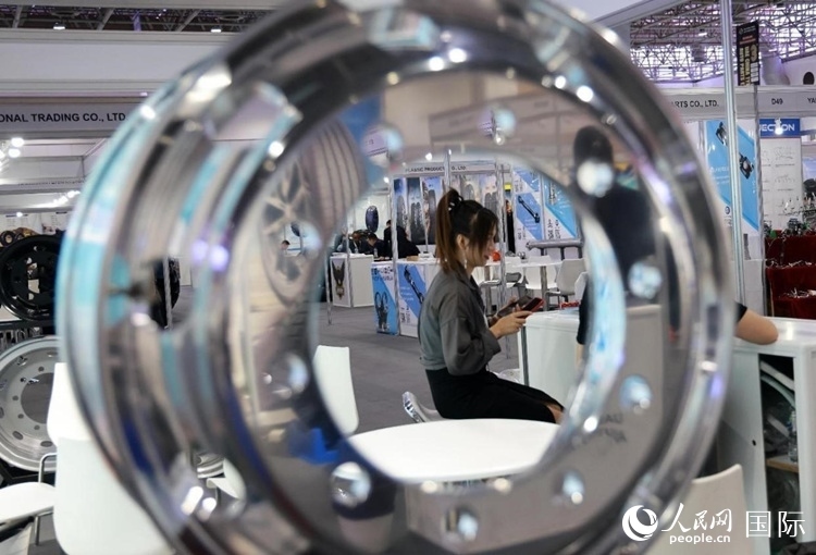 展會(huì)場(chǎng)景。人民網(wǎng)記者 管克江攝