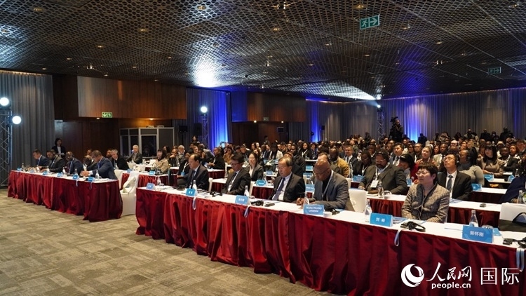 6月26日，北京—南非經(jīng)貿(mào)合作推介洽談會在約翰內(nèi)斯堡成功舉辦。人民網(wǎng) 劉暢攝