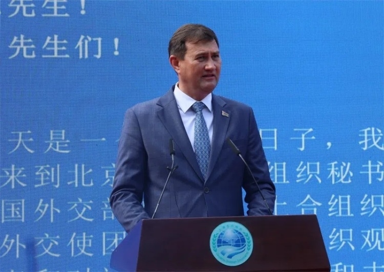 白俄羅斯外交部長(zhǎng)馬克西姆·雷任科夫出席活動(dòng)并致辭。主辦方供圖