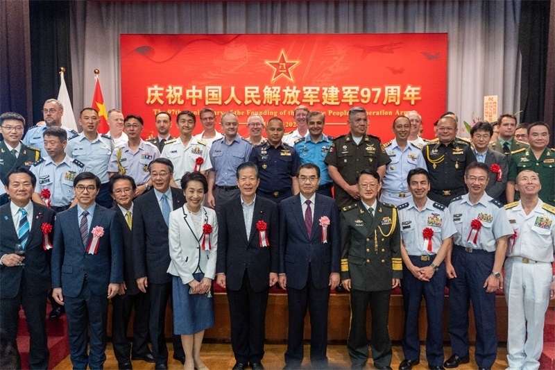 到場嘉賓合影。中國駐日本大使館供圖