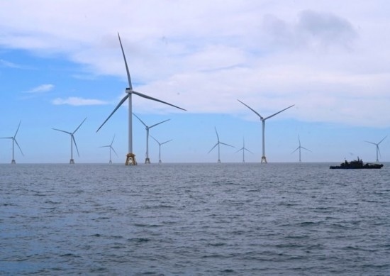 2024年6月19日拍攝的三峽集團漳浦二期海上風(fēng)電項目。新華社記者 林善傳 攝