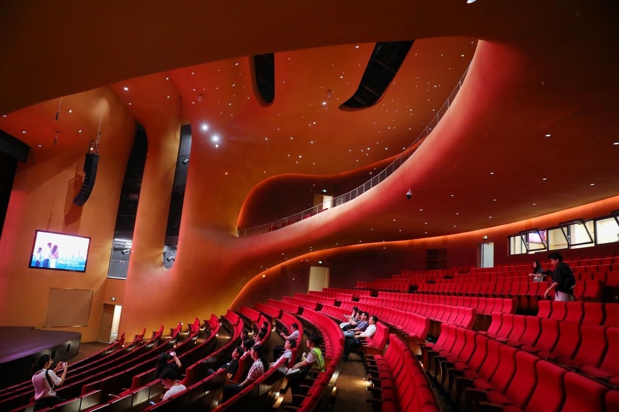 劇場內(nèi)部空間?！吨袊?jīng)濟(jì)周刊》記者 肖翊攝