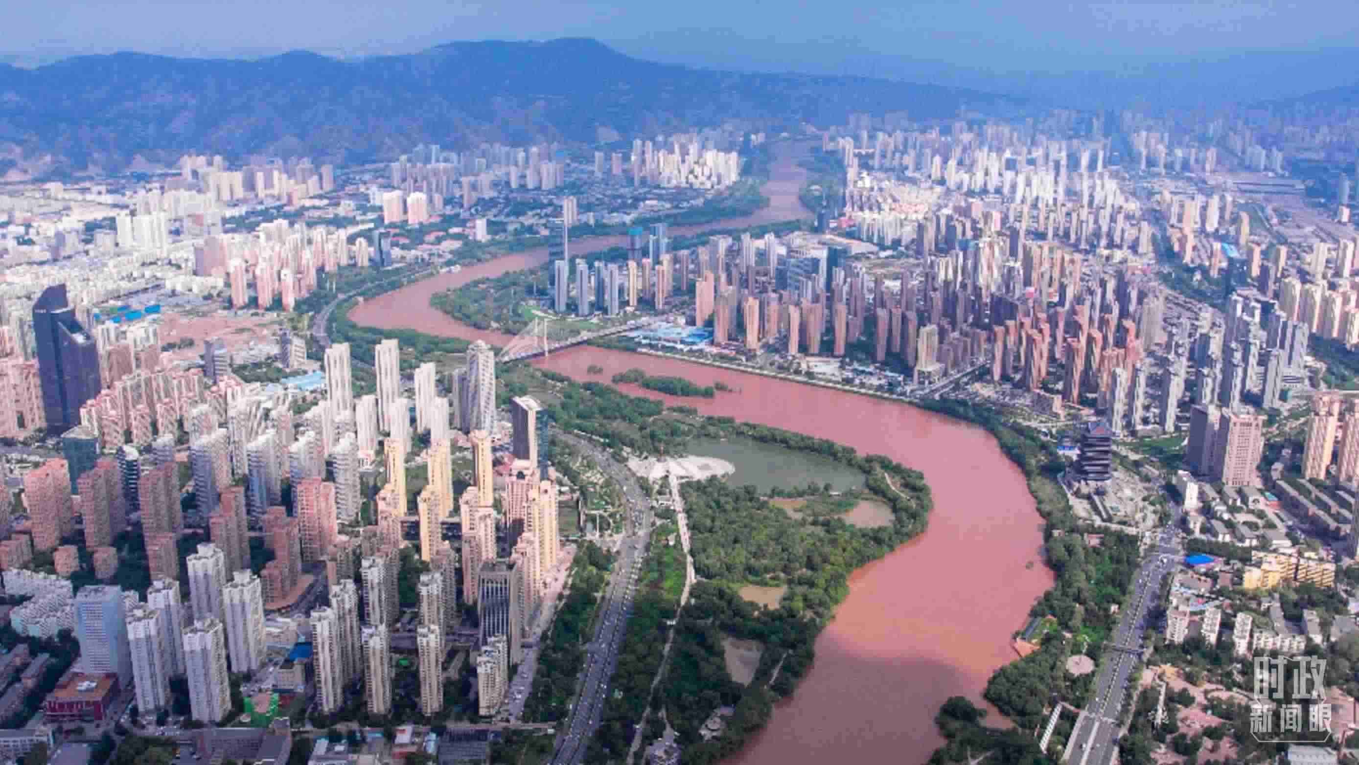 △蘭州。（總臺(tái)央視記者范凱拍攝）