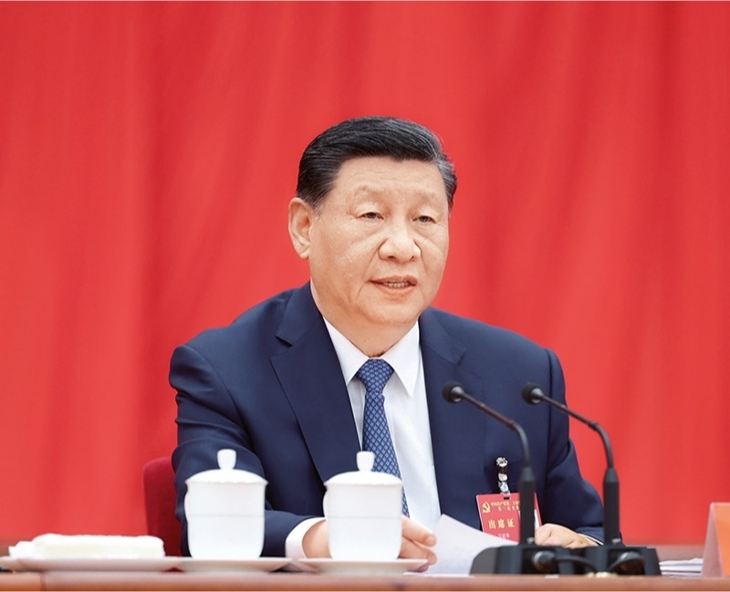 中國(guó)共產(chǎn)黨第二十屆中央委員會(huì)第三次全體會(huì)議，于2024年7月15日至18日在北京舉行。中央委員會(huì)總書記習(xí)近平作重要講話。 新華社記者 鞠鵬/攝