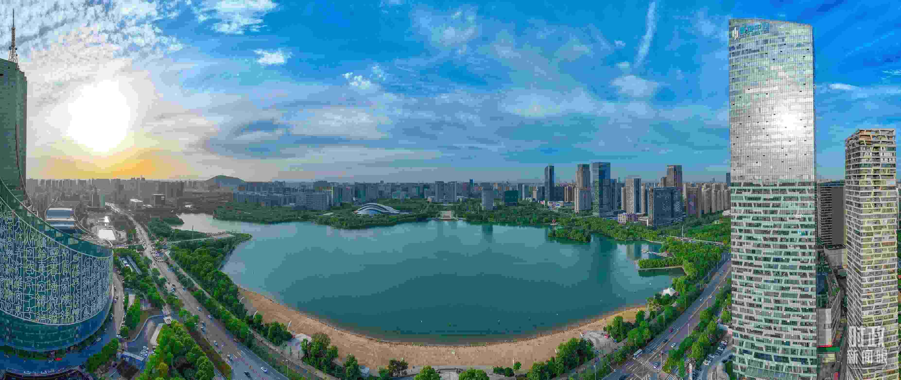 △安徽省合肥市。（合肥市蜀山區(qū)融媒體中心葛慶釗供圖）