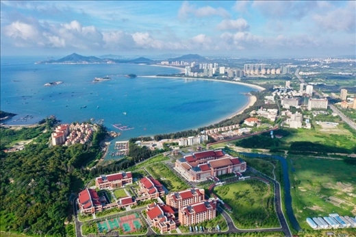 東山縣（無人機拍攝）。