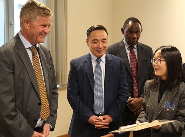 活動現(xiàn)場。中國駐歐盟使團供圖