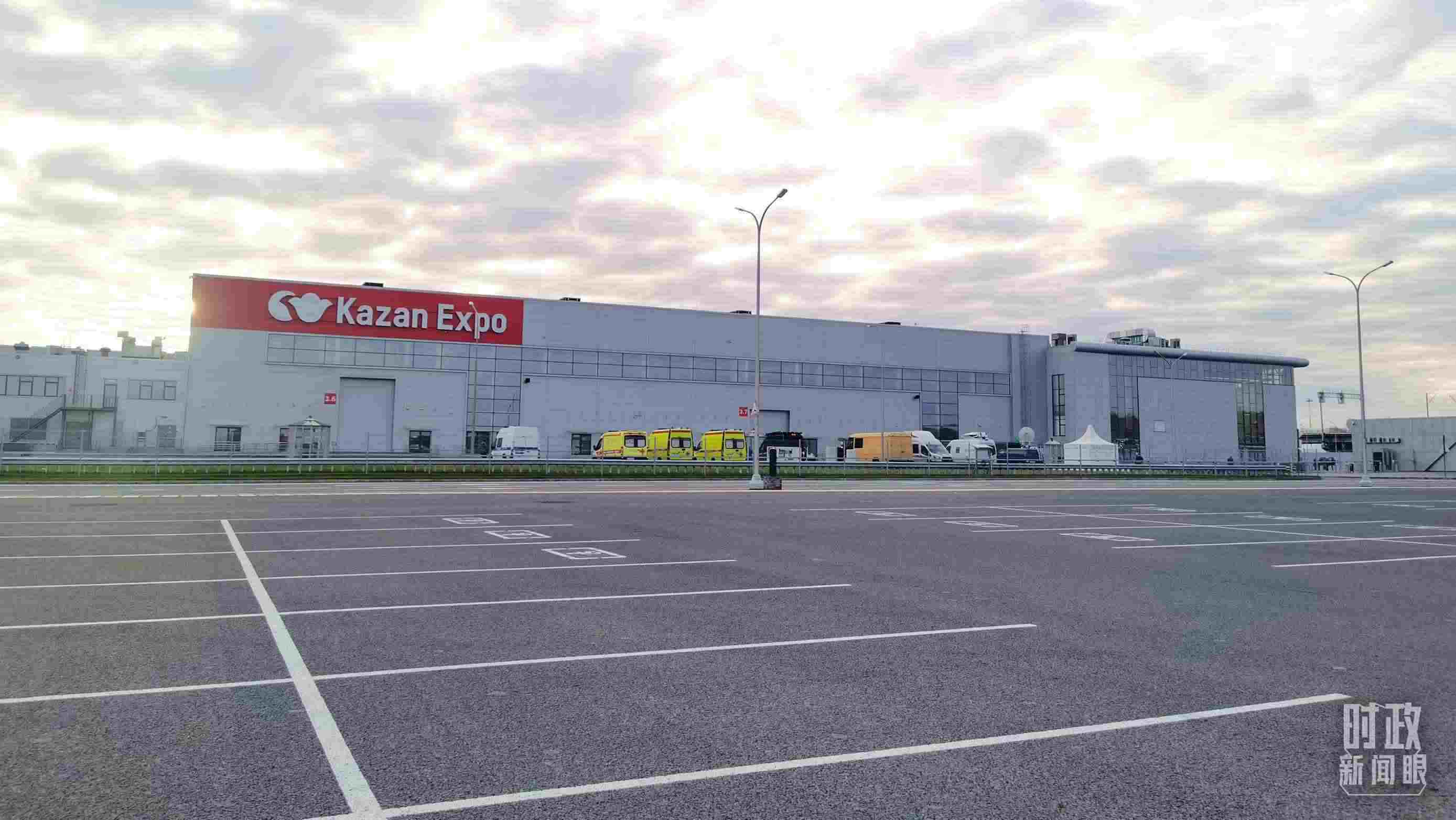 △ 喀山會展中心。（總臺央視記者曹亞星拍攝）