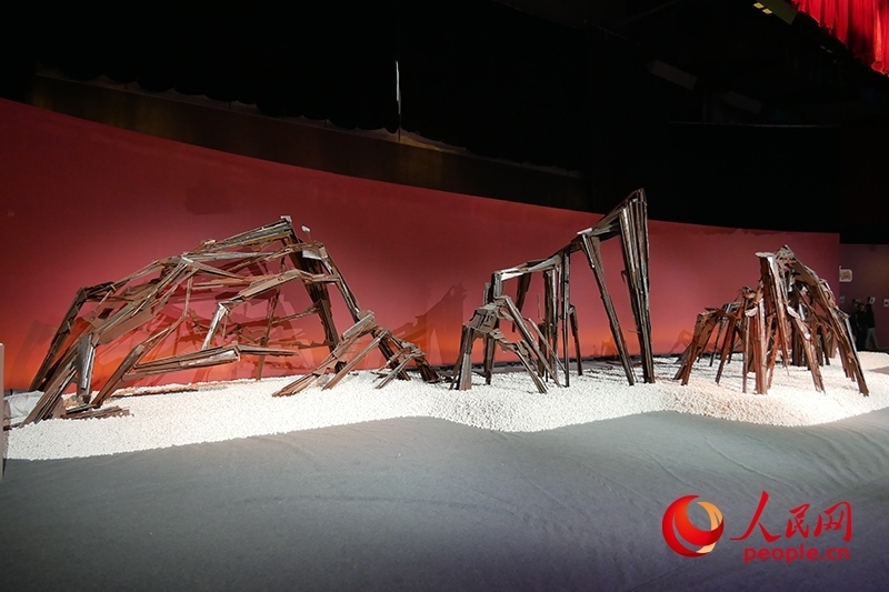 《鑄魂五岳》。人民網(wǎng)記者 韋衍行攝