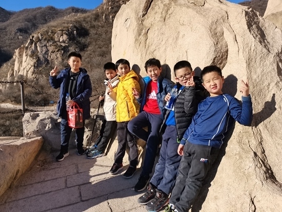 登山隊員供圖。