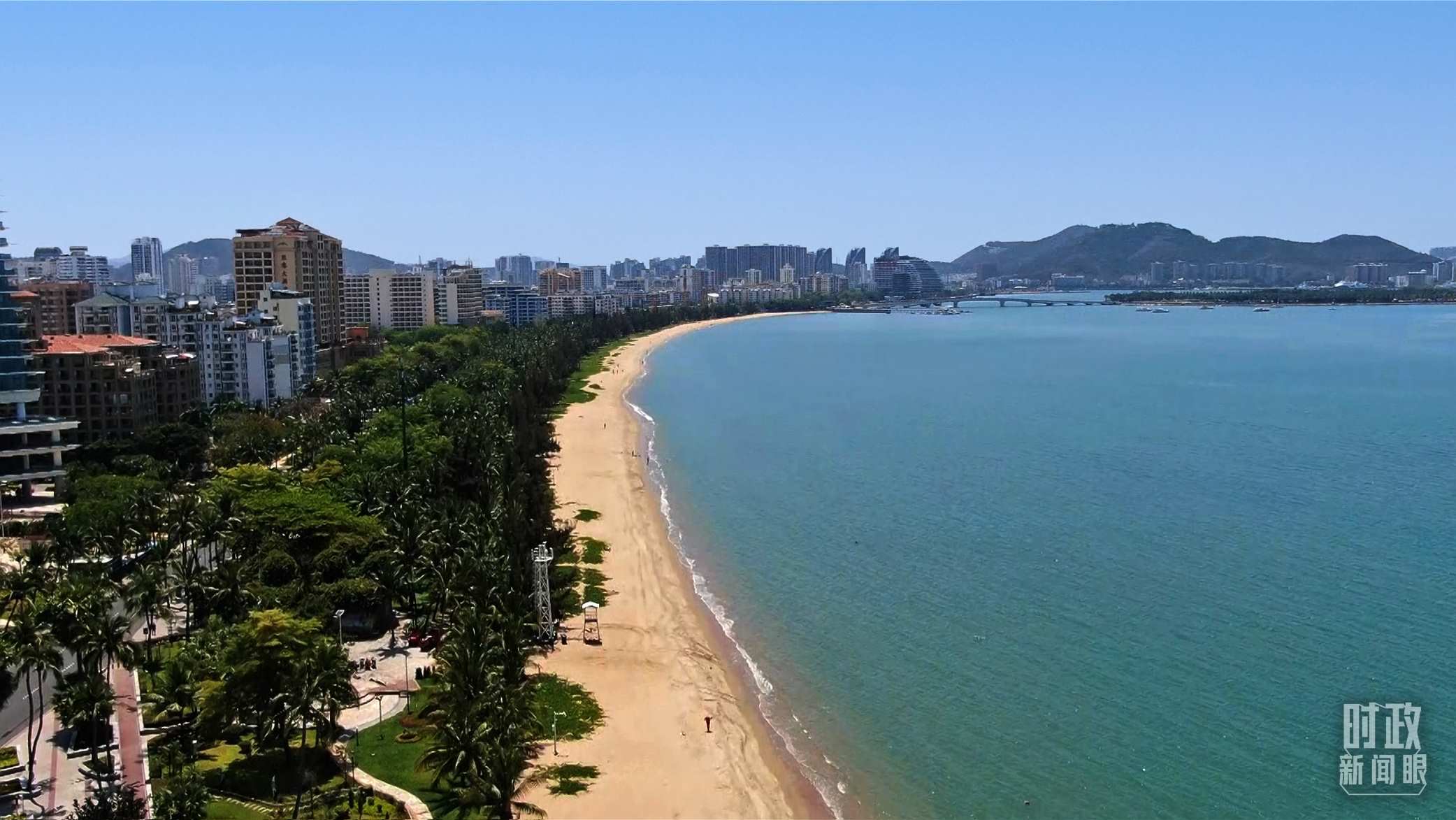 海南三亞。（總臺記者張偉克拍攝）