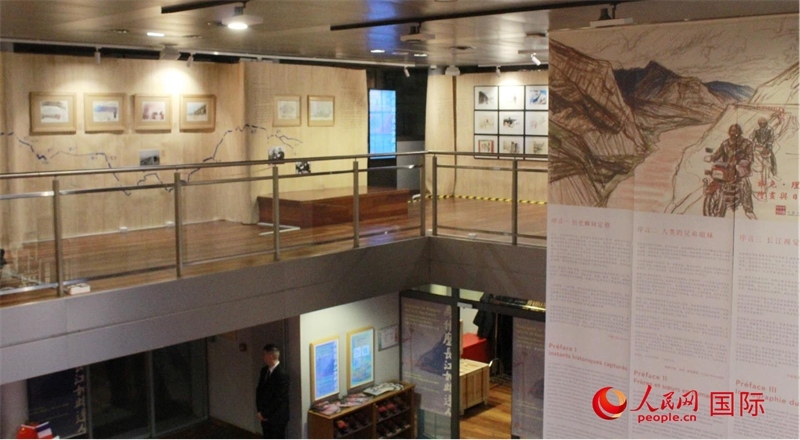 展覽現(xiàn)場(chǎng)。人民網(wǎng)記者 尚凱元攝
