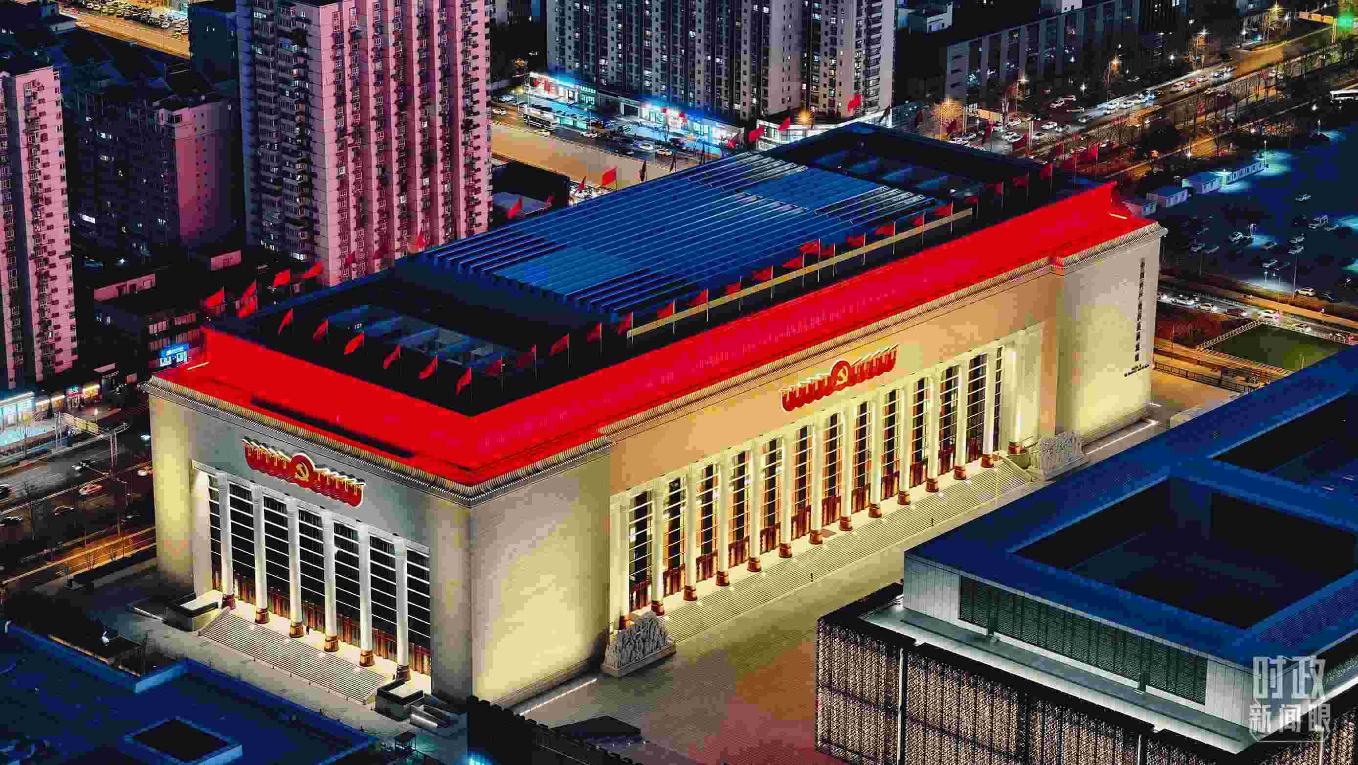 △中國共產(chǎn)黨歷史展覽館。（總臺央視記者張宇拍攝）