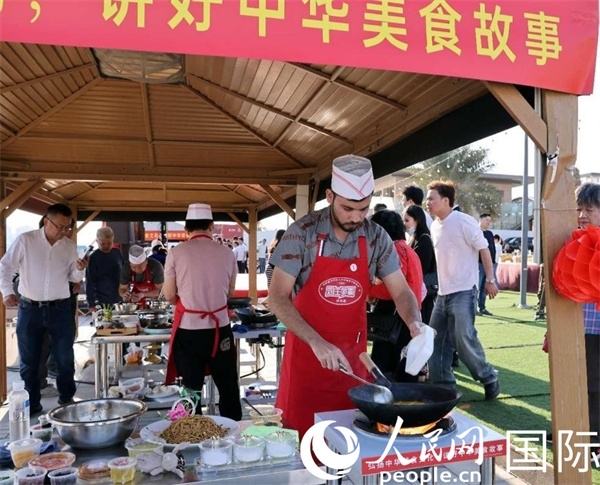 參賽一景。人民網(wǎng)記者管克江攝