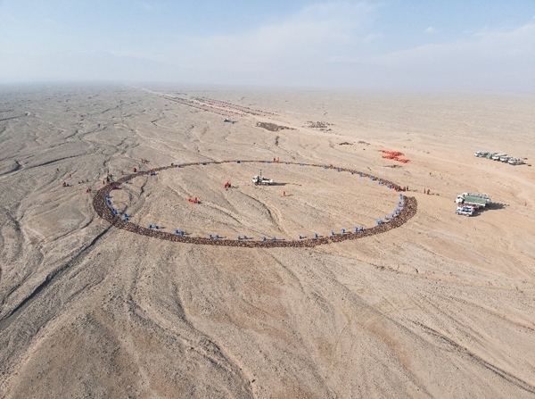 無(wú)線節(jié)點(diǎn)儀器檢測(cè)現(xiàn)場(chǎng)。受訪者供圖