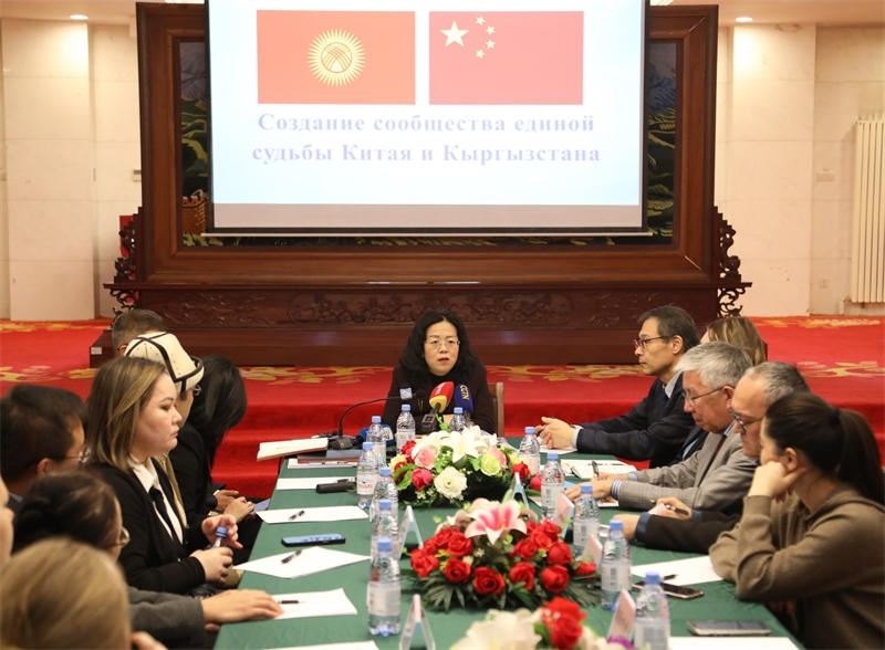 活動現場。中國駐吉爾吉斯斯坦使館供圖