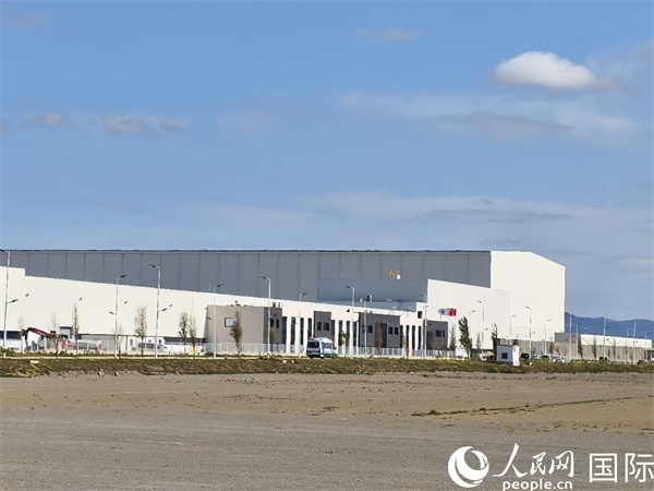 科技城內(nèi)已經(jīng)建成的工廠。人民網(wǎng)記者 黃培昭攝