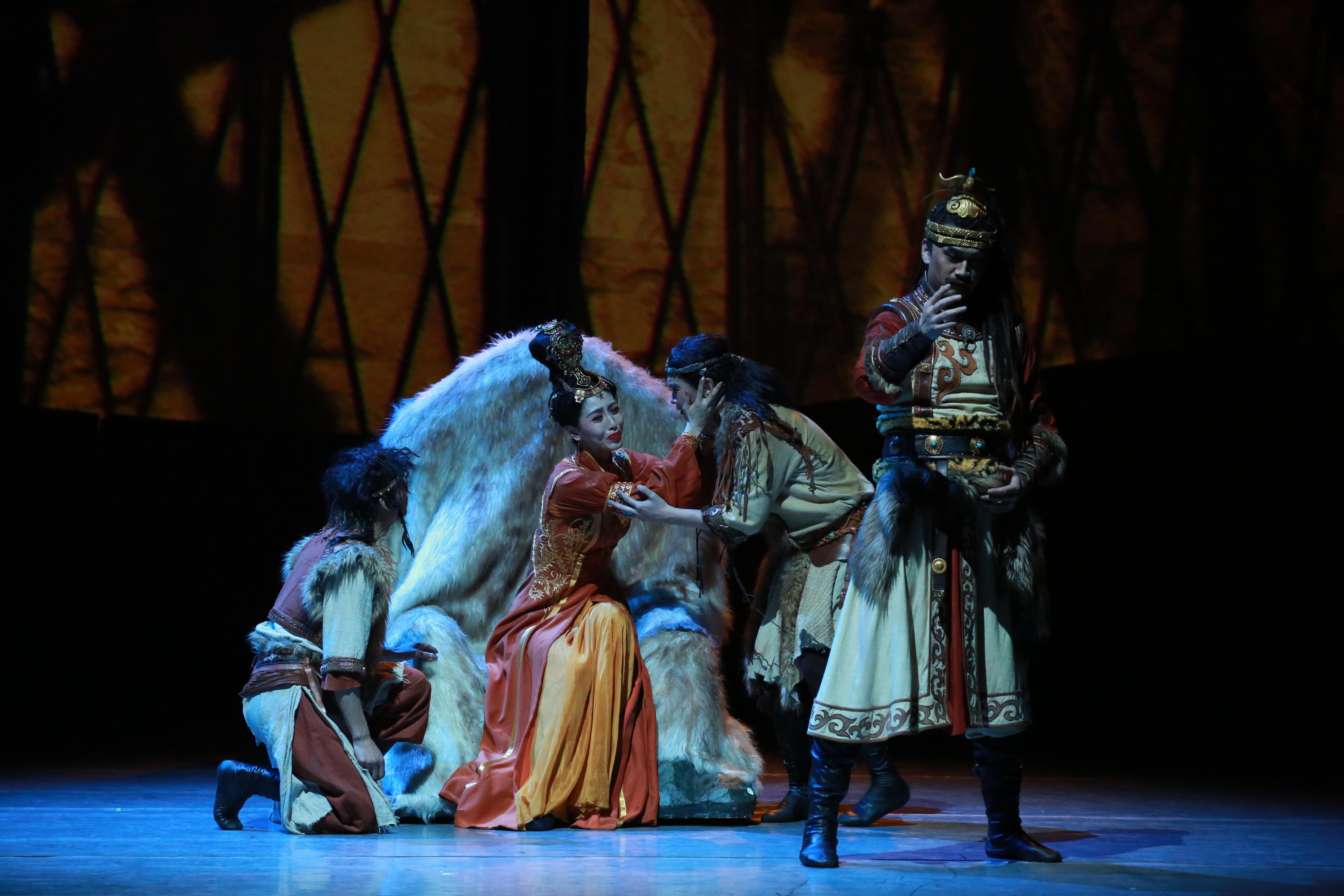 舞劇《胡笳十八拍》劇照。主辦方供圖