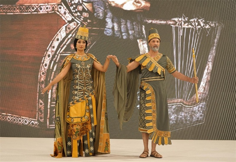 伊拉克時(shí)尚館舉辦的時(shí)裝展。伊拉克時(shí)尚館供圖