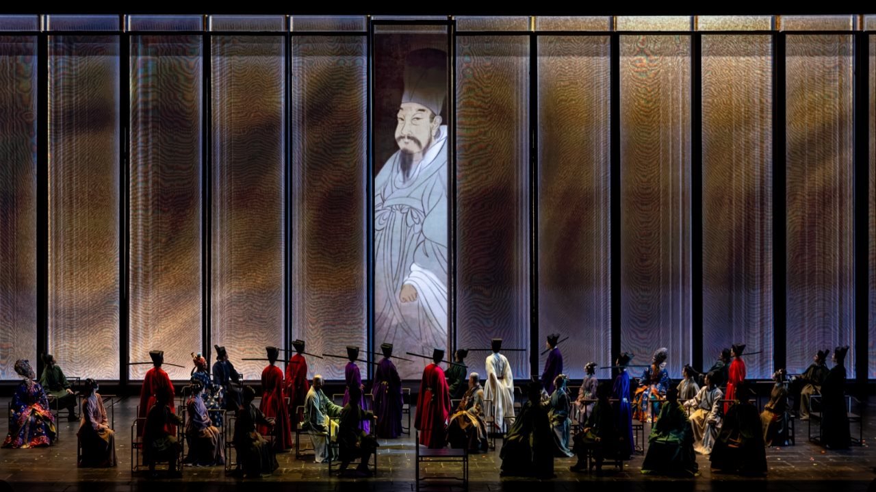 《蘇堤春曉》演出現(xiàn)場。國家話劇院供圖