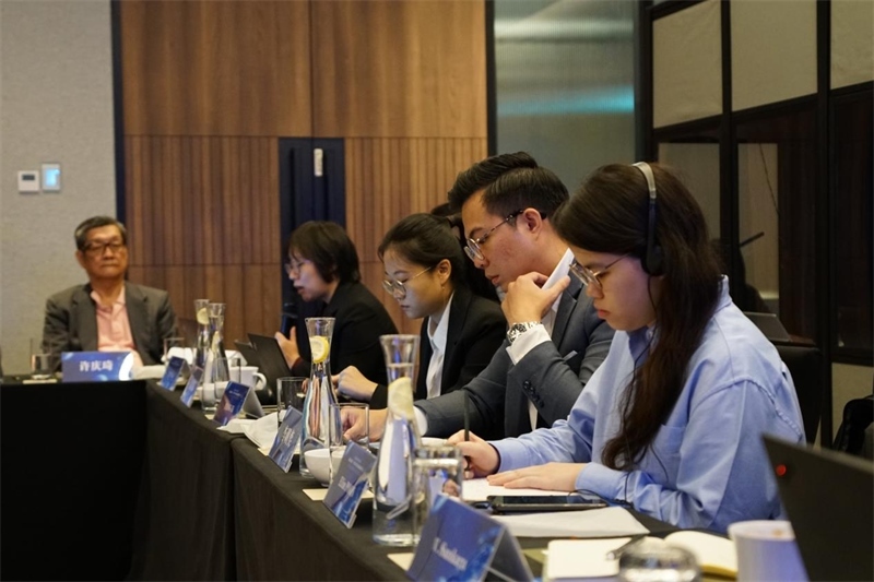 分享會現(xiàn)場，中馬兩國記者認真記錄。林俊揚攝