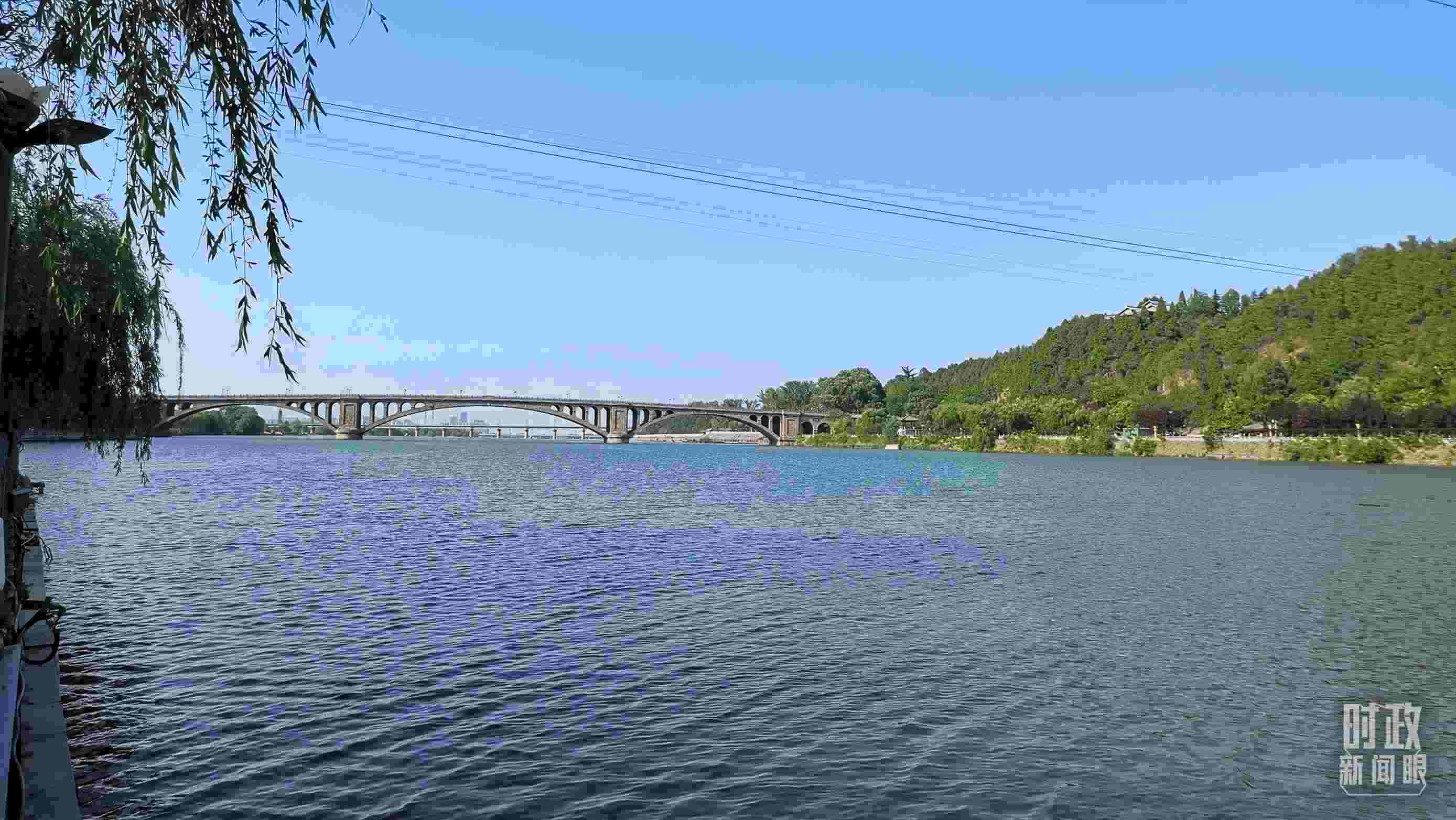 △伊河。（總臺央視記者范一鳴拍攝）